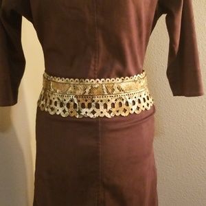 BCBG snakeskin belt